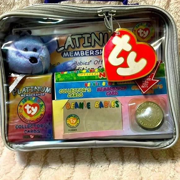 Beanie Bear TY Platinum Membership Bag - Picture 1 of 5